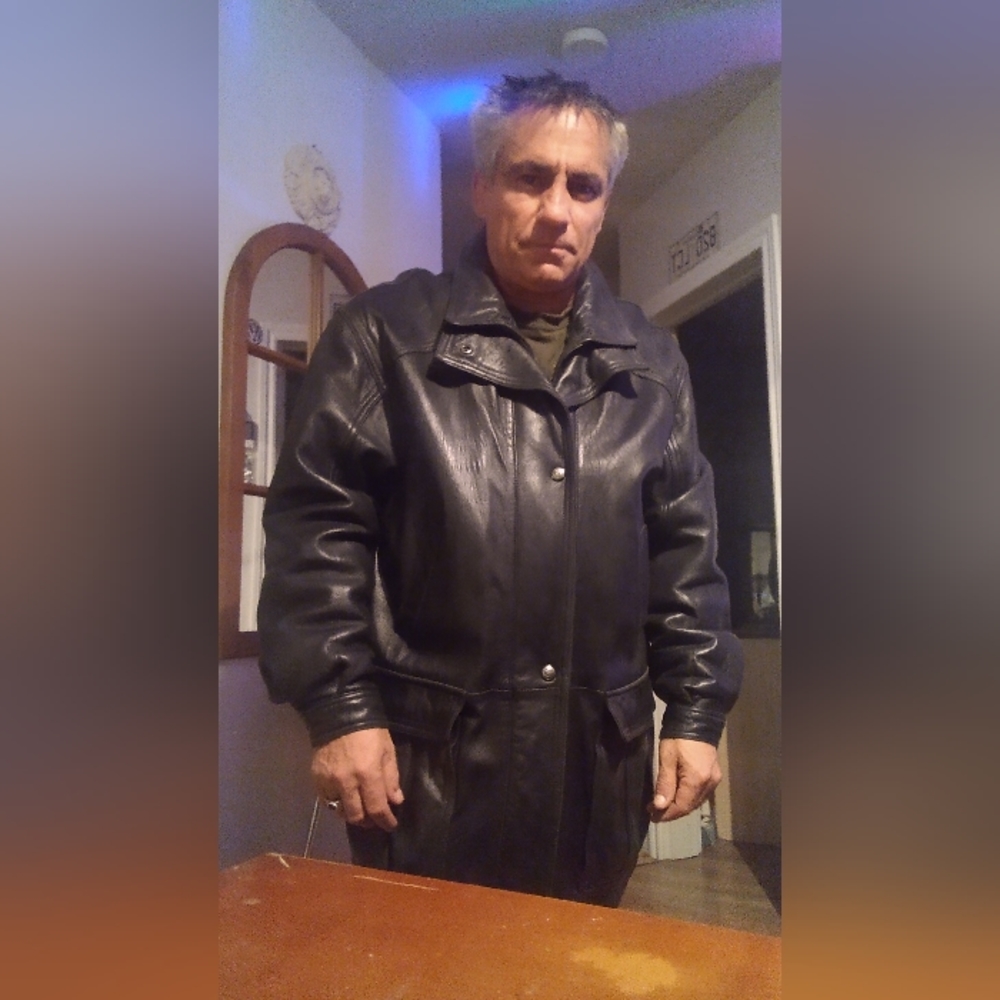 Leather jacket